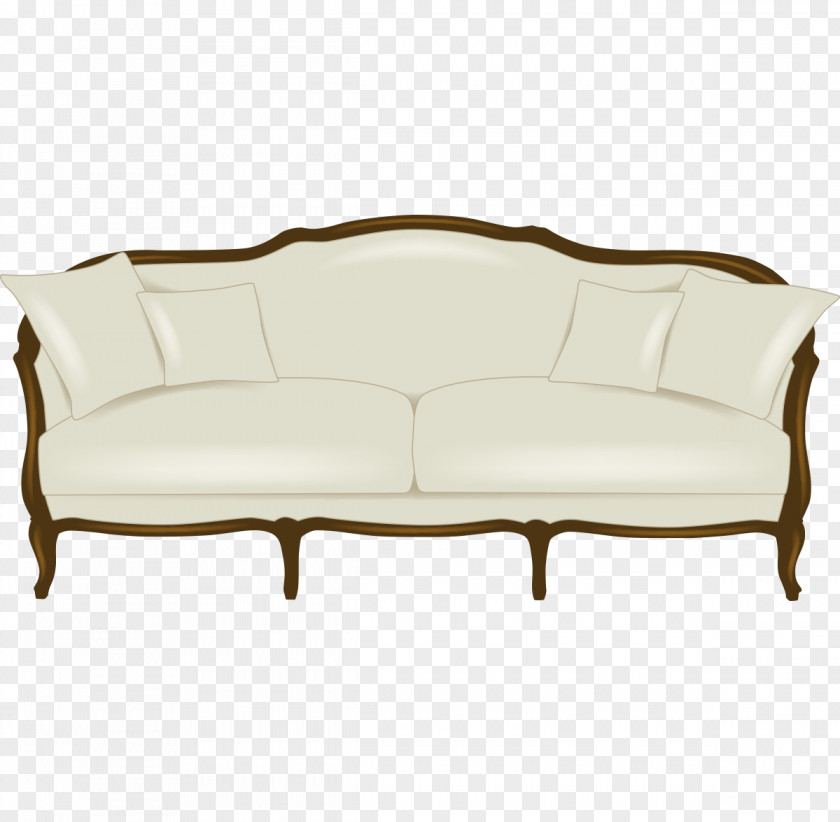 Vector Realistic Kind Of Furniture Sofa Couch PNG