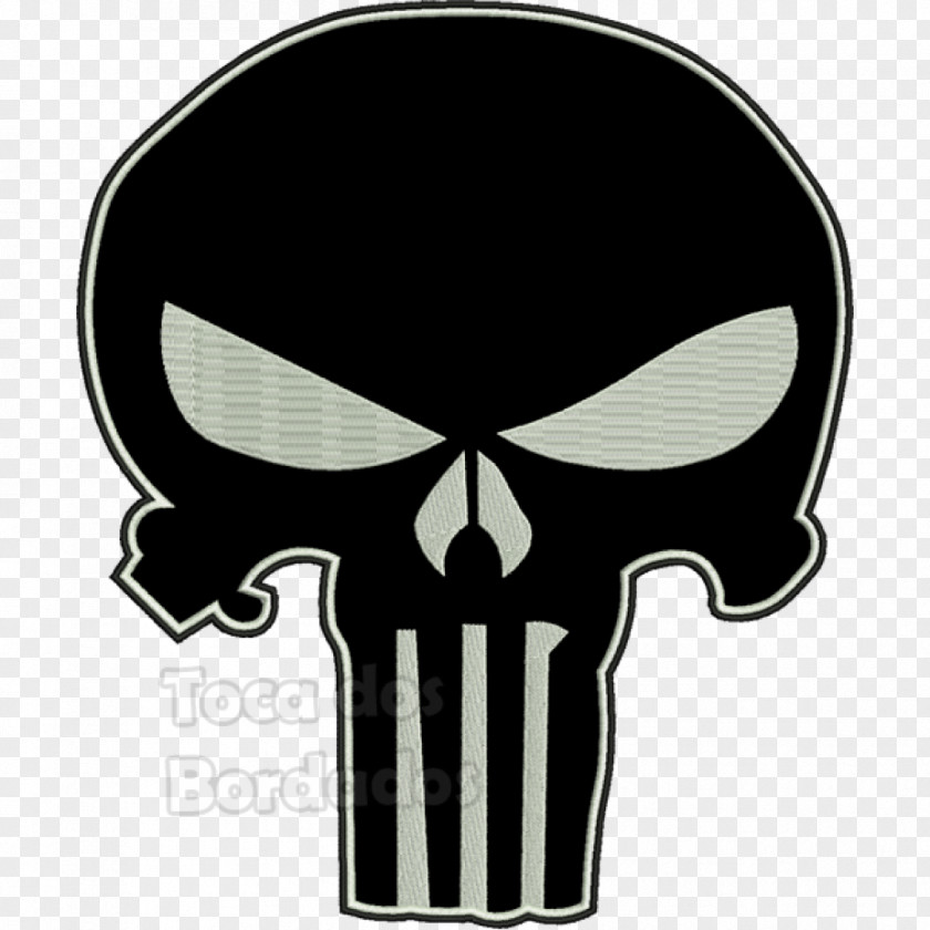 American Skull Punisher Decal Sticker Human Symbolism PNG