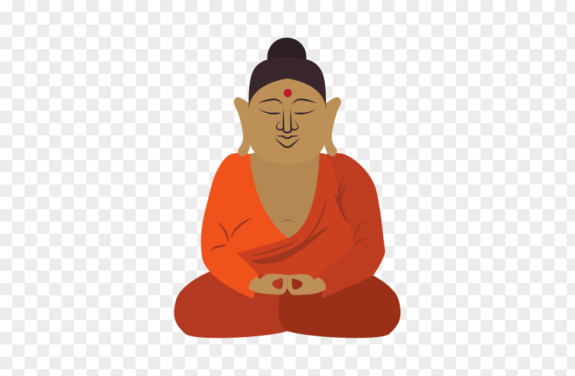 Buddhism Golden Buddha Vector Graphics Illustration PNG