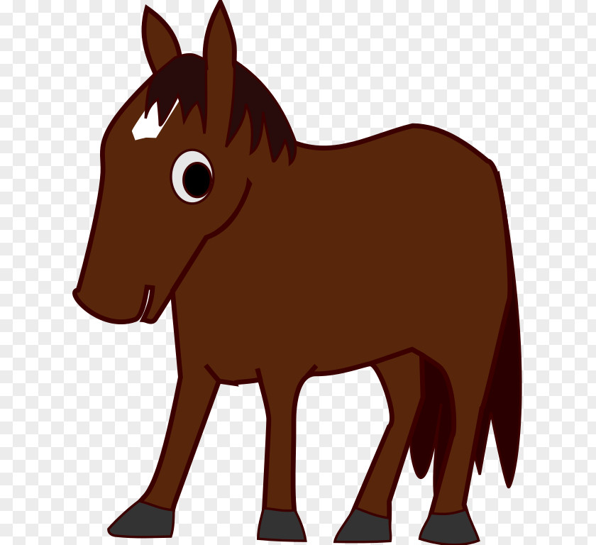 Cartoon Pictures Of A Horse Pony Clip Art PNG