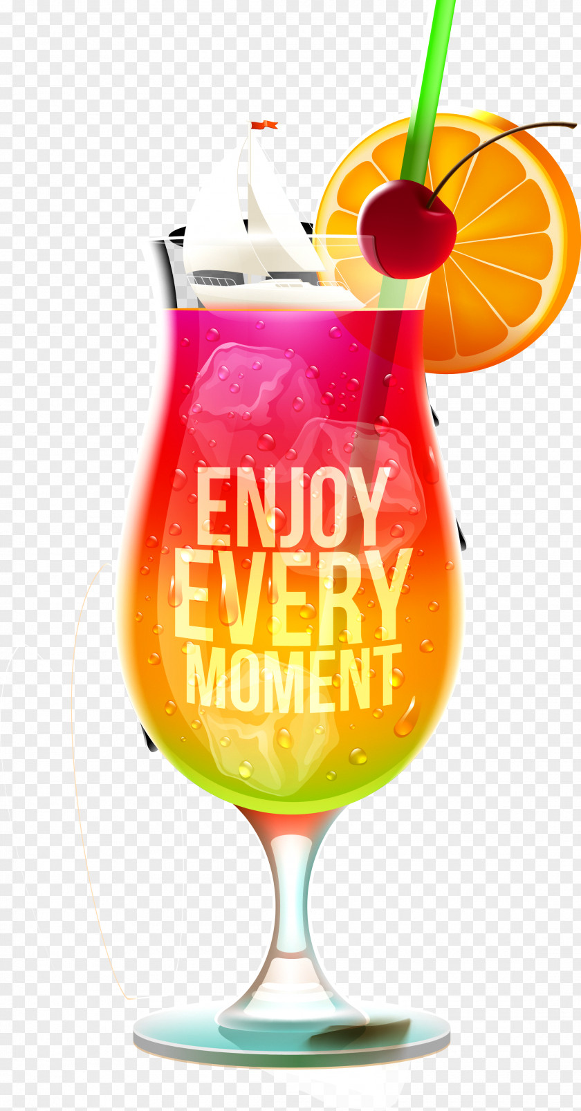 Cocktail Juice Soft Drink Flip PNG