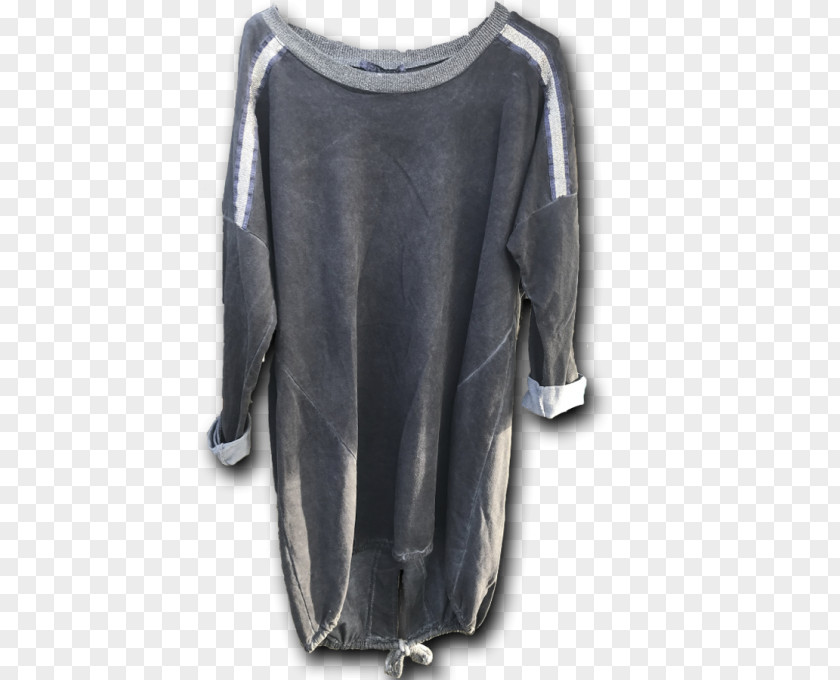 Sequin Sleeve Grey PNG