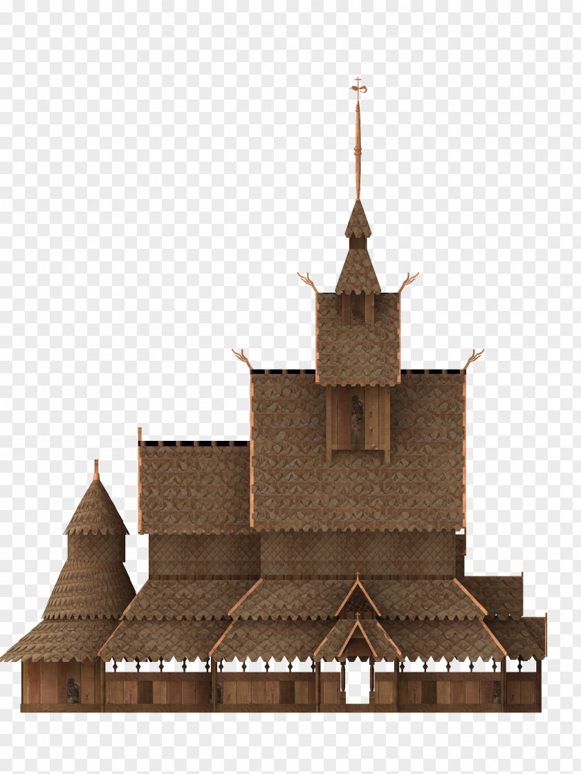 Church 3d Chapel Middle Ages Facade Roof Medieval Architecture PNG