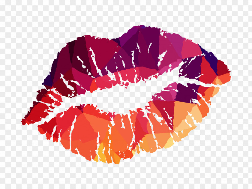 Lipstick Cosmetics Sticker Purple PNG