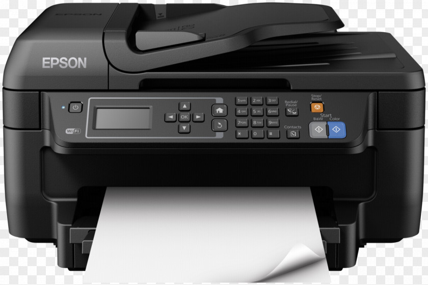 Printer Epson WorkForce WF-2750 Multi-function WF-2650 Inkjet Printing PNG