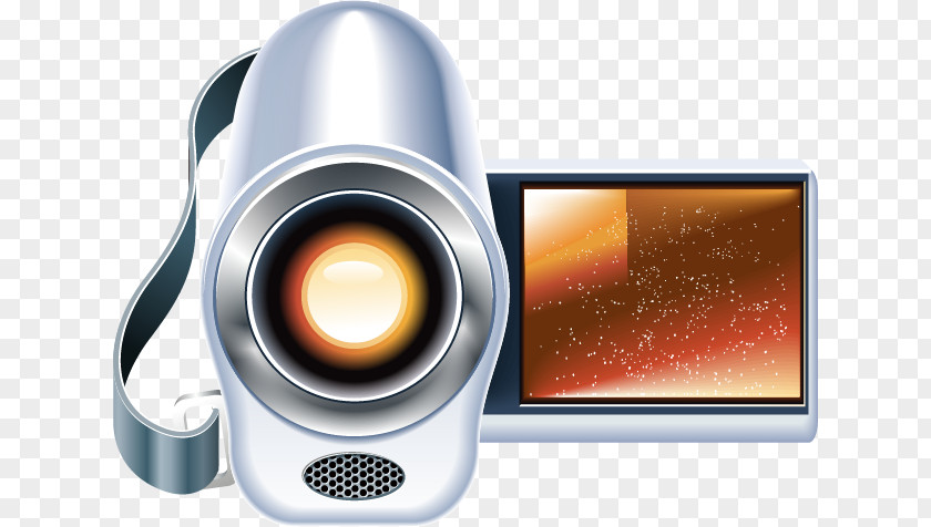 Creative Camera Home Appliance Adobe Illustrator Icon PNG