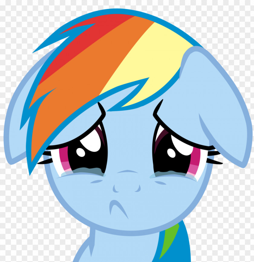 Crying Cartoons Rainbow Dash Pinkie Pie Applejack Rarity Pony PNG