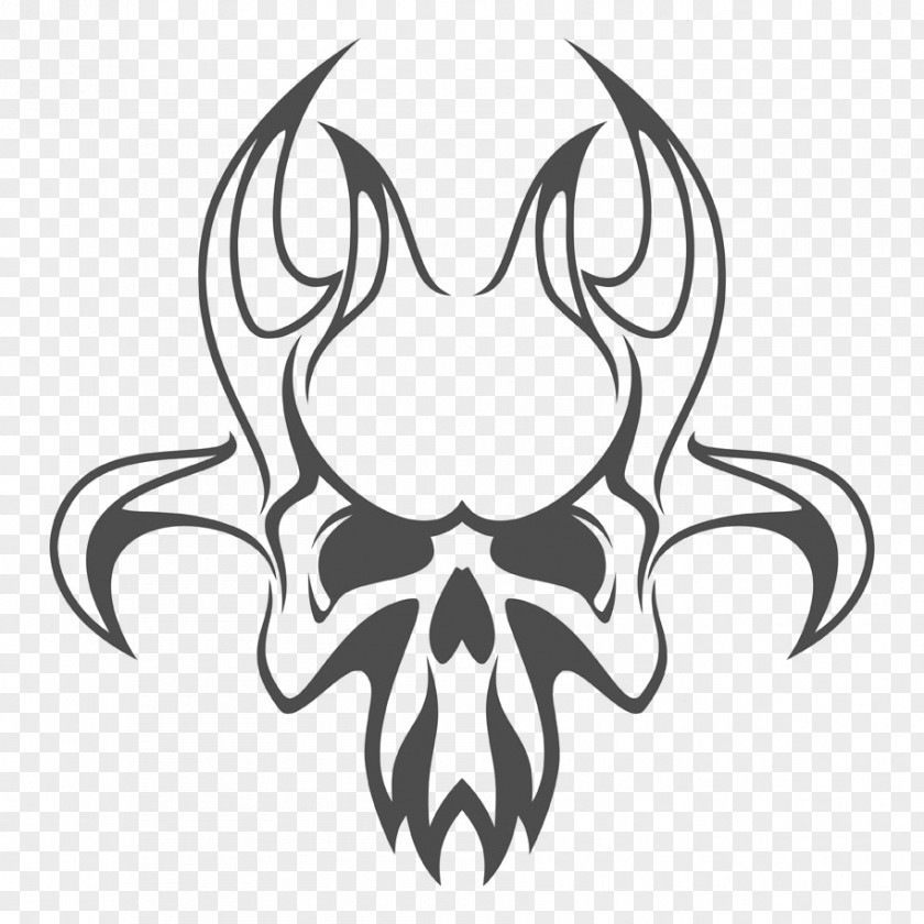 Devil Skull Euclidean Vector Illustration PNG