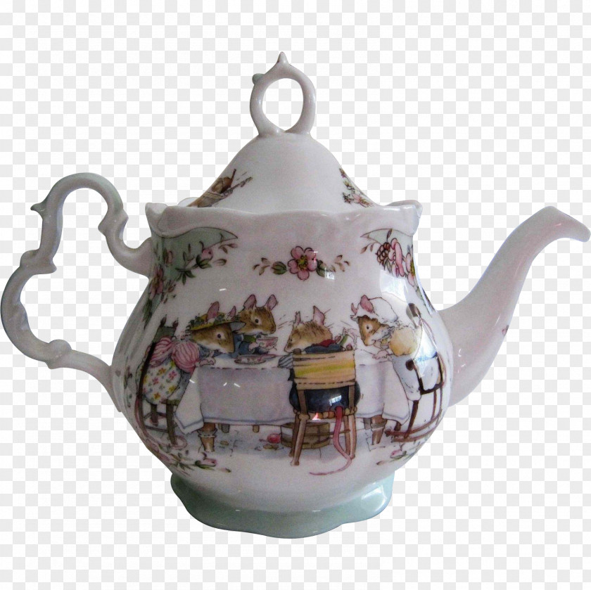 Kettle Teapot Ceramic Tableware Porcelain PNG