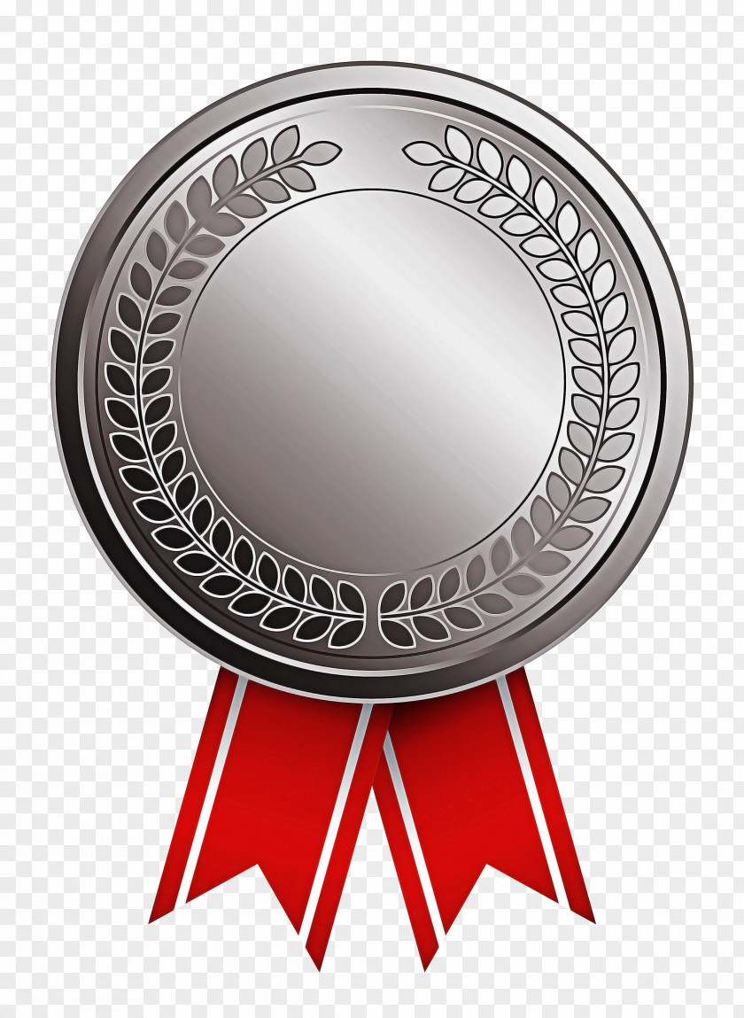 Metal Mirror Cartoon Gold Medal PNG