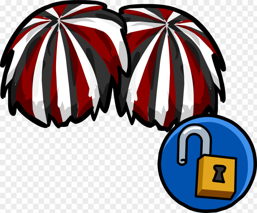 Party Hat Club Penguin Pom-pom Cheerleading Clip Art PNG