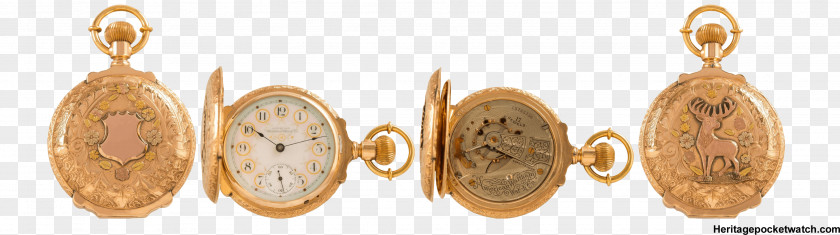 Pocket Watch Clothing Accessories Earring Waltham Company PNG
