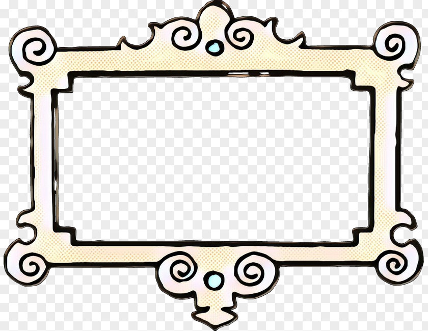 Rectangle Black And White Frame PNG