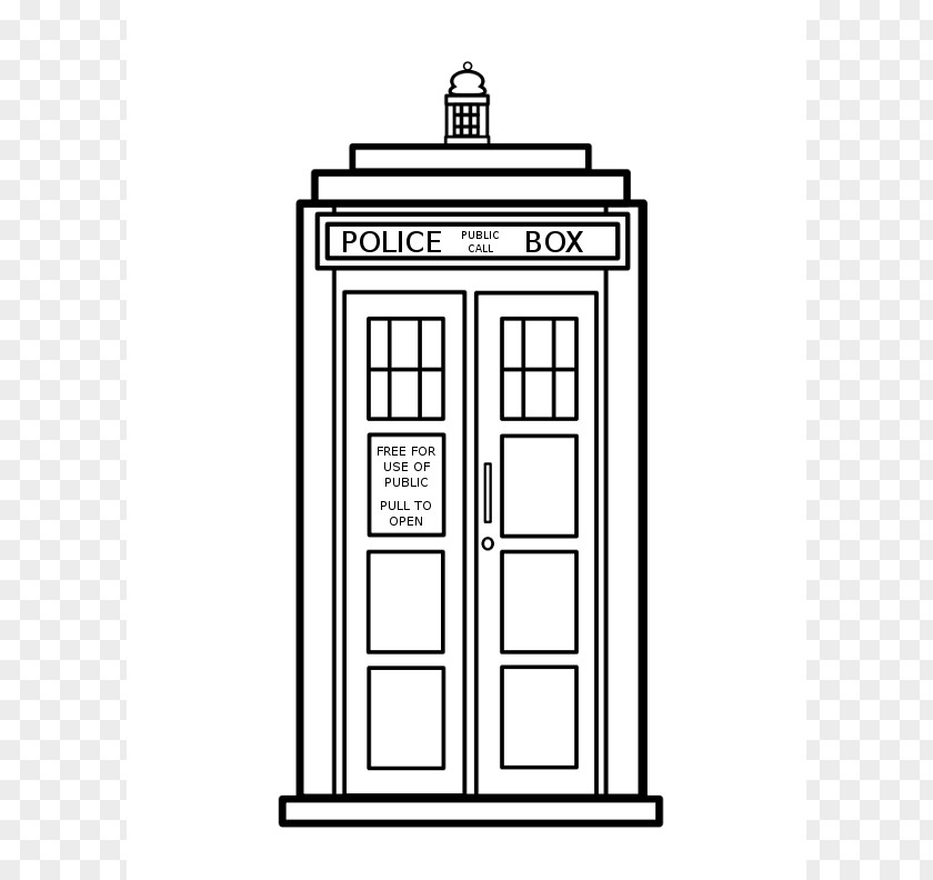 Doctor Pictures Free The Three Doctors TARDIS Coloring Book Page PNG