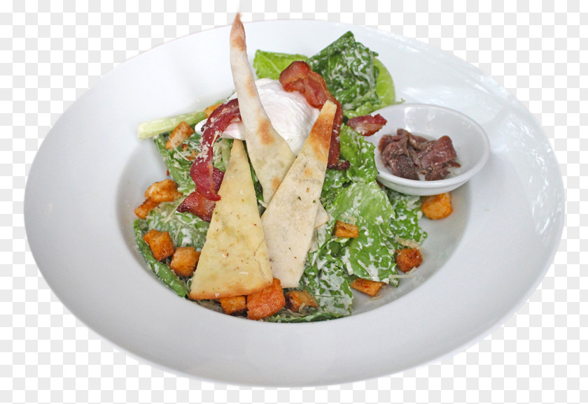 Pizza Caesar Salad Open Sandwich Cream PNG