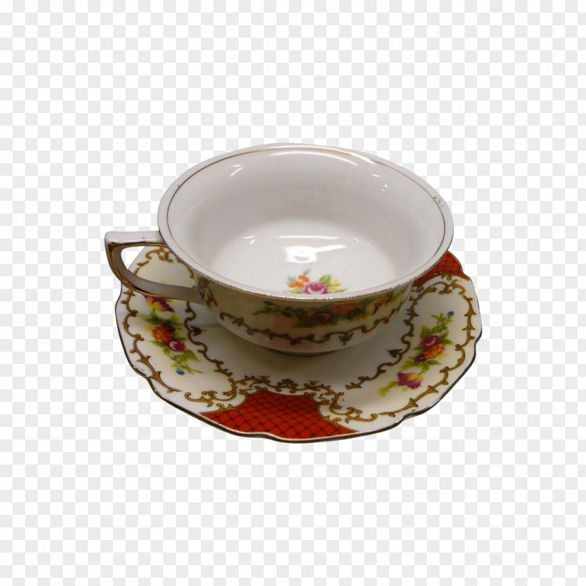 Saucer Tableware Porcelain Ceramic Coffee Cup PNG