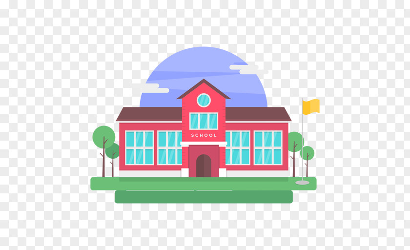 School Illustration Clip Art Building Image PNG