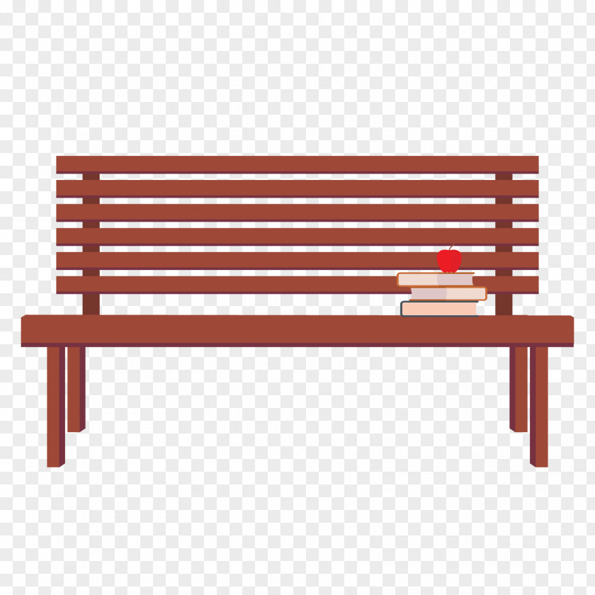 Vector Park Chair Bench Computer File PNG