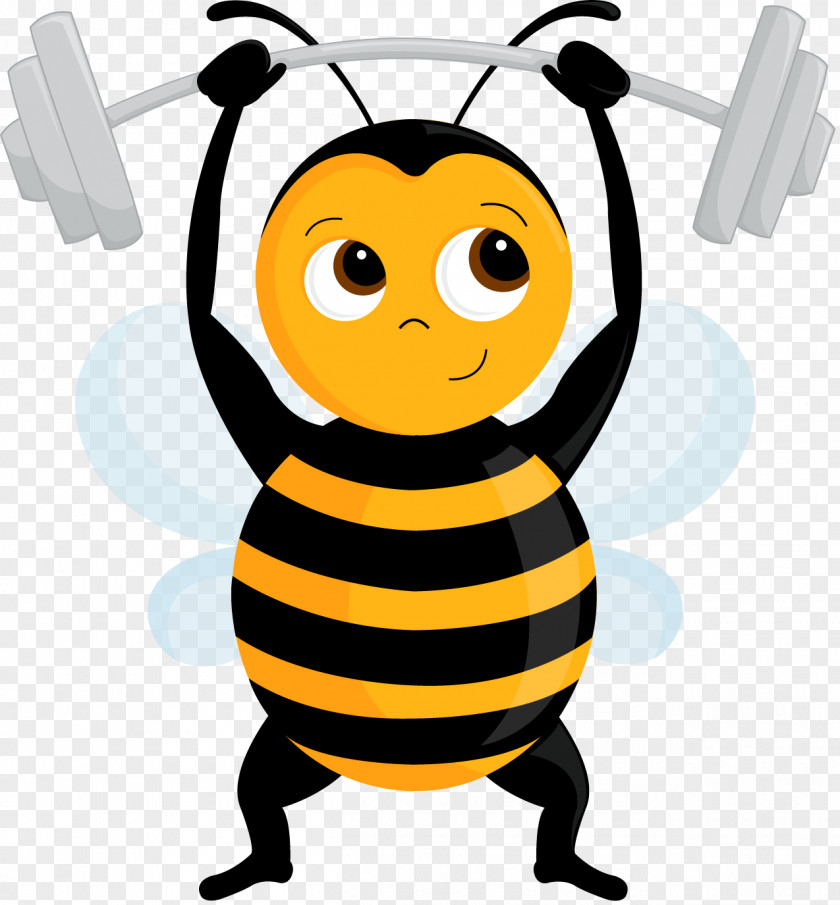 Bee Honey Fitness Centre Exercise Physical PNG