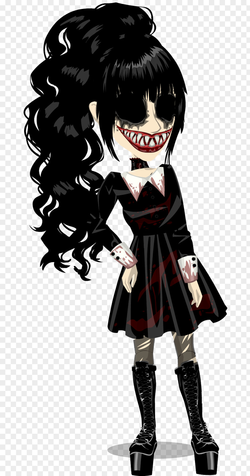 Black Hair Email Brown Cartoon PNG