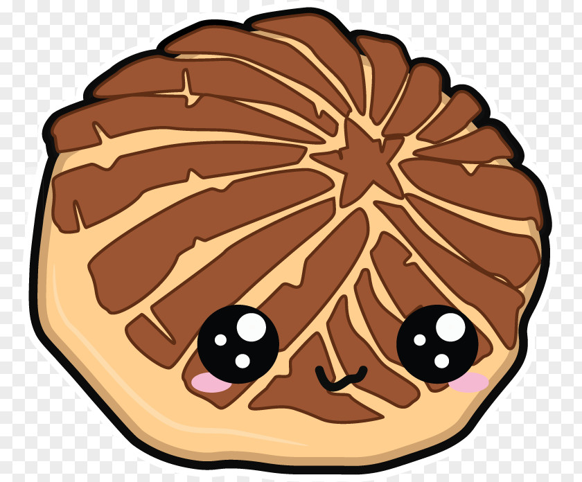 Bread Pan Dulce Food Sticker Clip Art PNG
