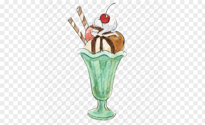 Download For Free Ice Cream In High Resolution Sundae Cones Milkshake PNG