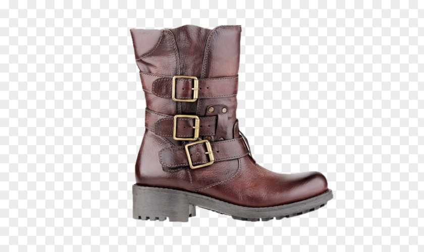 Winter Women Motorcycle Boot Leather Shoe PNG