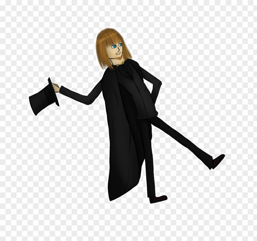 Classy Outerwear Costume Figurine PNG