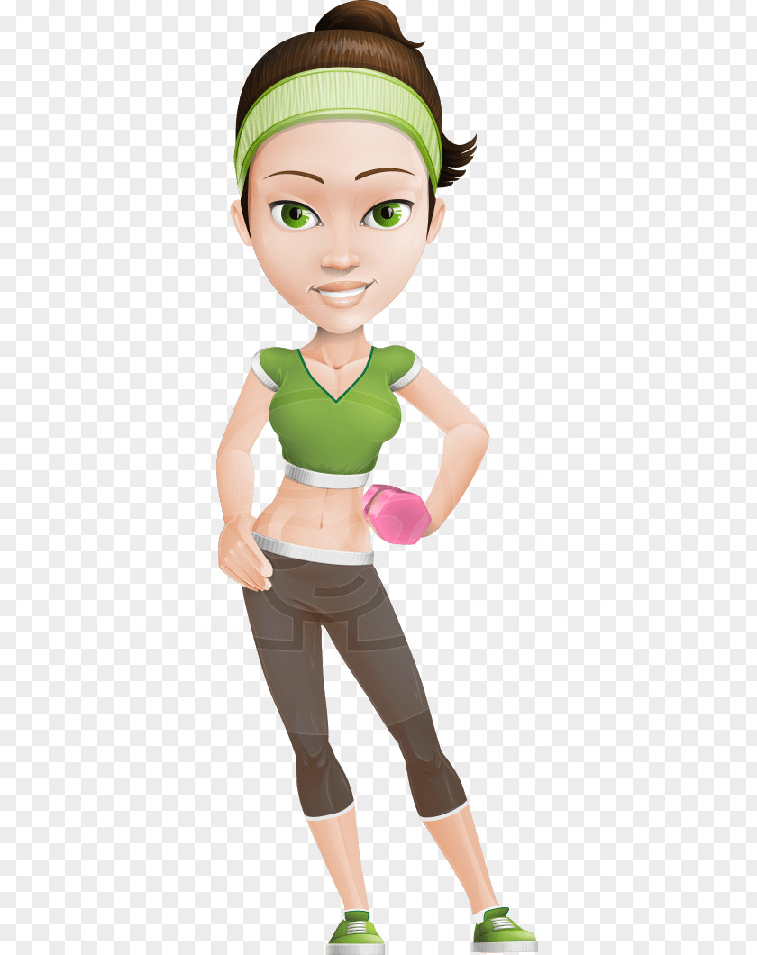 Gym Fitness Centre Personal Trainer Cartoon Physical Exercise PNG