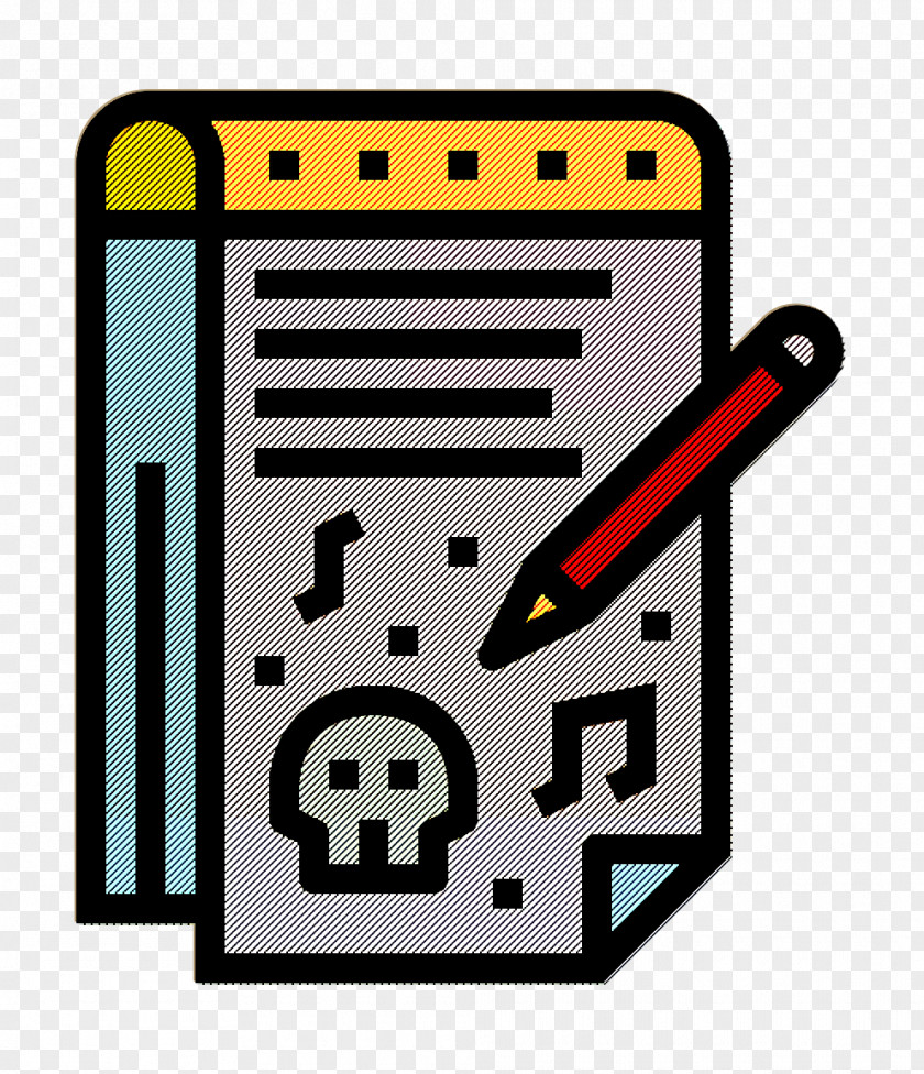 Punk Rock Icon Files And Folders Notepad PNG