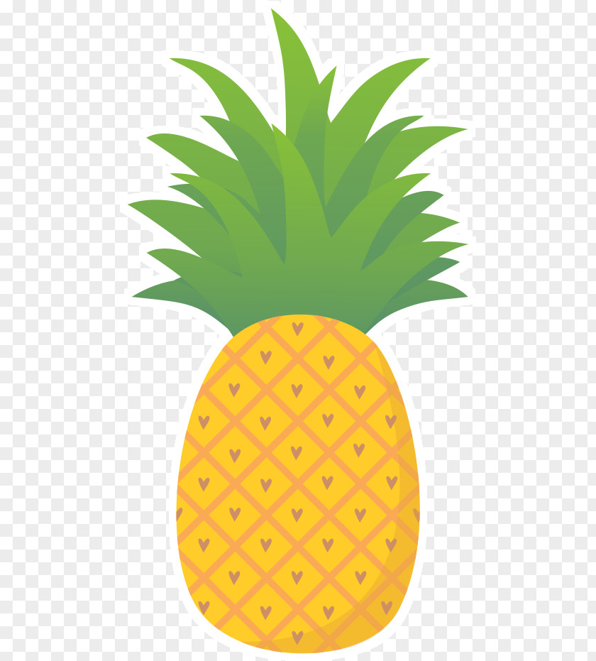 Abacaxi Pineapple Drawing Ananas Comosus Image PNG