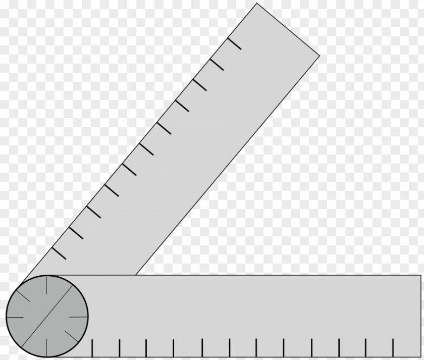 Angle Goniometer Winkelmessung Measurement Ruler PNG