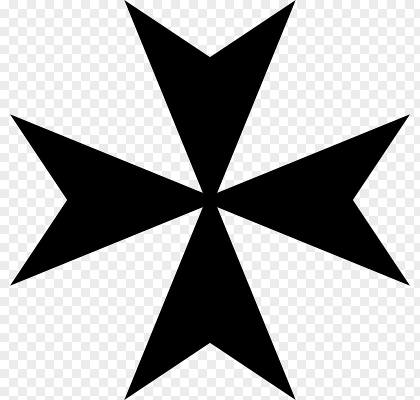 AOK Cliparts Maltese Dog Cross Symbol Clip Art PNG