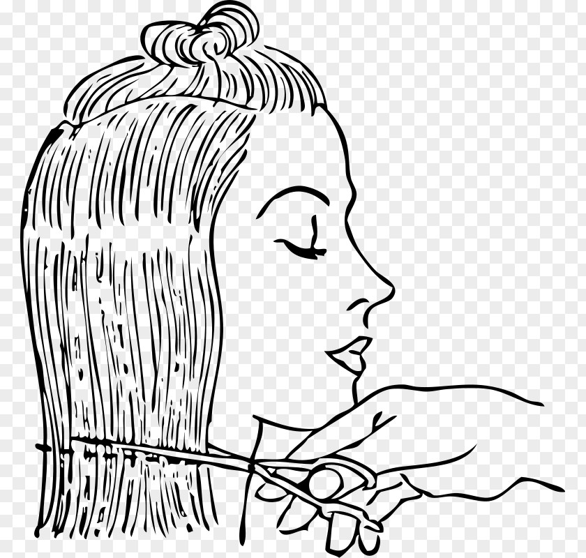 Hair Comb Clipper Hairstyle Cosmetologist Hair-cutting Shears PNG
