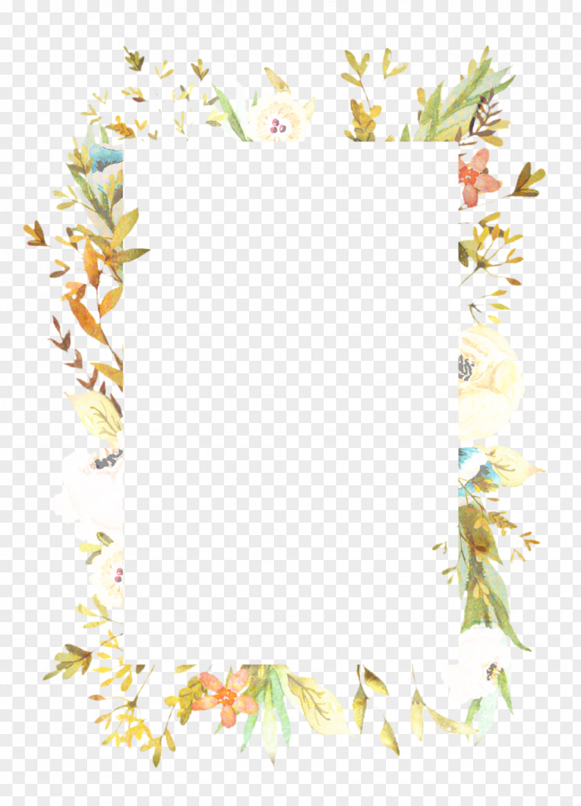Plant Picture Frames Background Poster PNG