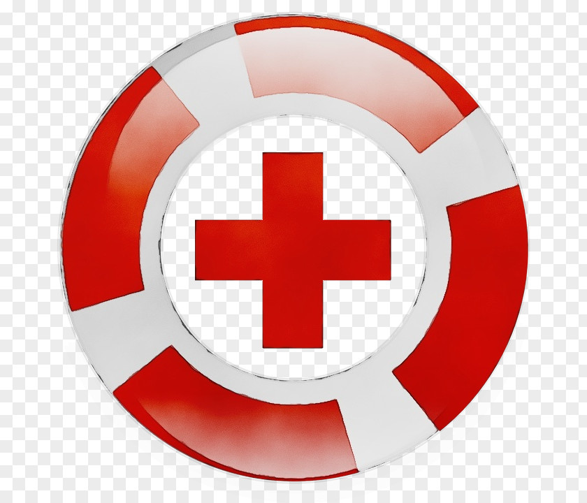 American Red Cross Symbol Circle PNG