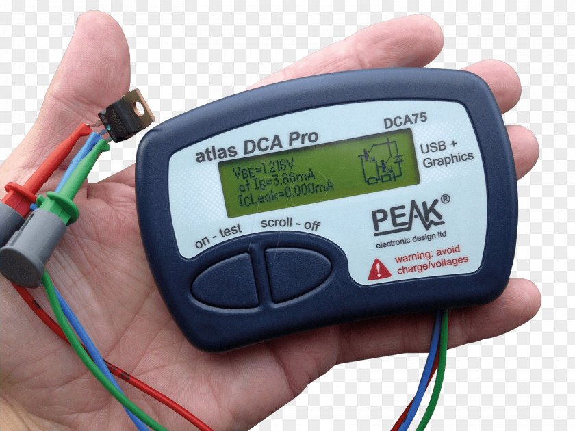 Atlas Semiconductor Curve Tracer Electronics LCR Meter Device PNG