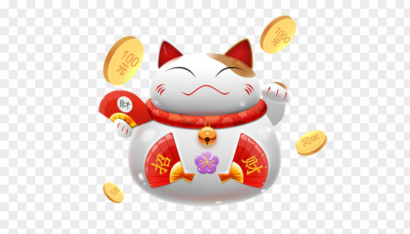 Lucky Cat Paper Poster Drawing Cartoon PNG