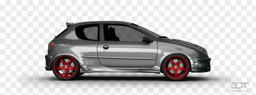 Peugeot 206 Alloy Wheel Compact Car City Door PNG