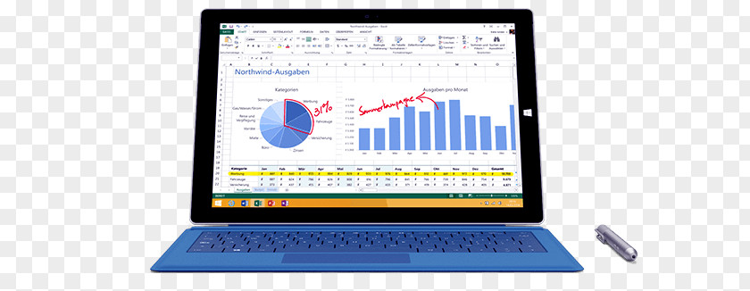 Surface Pro 3 2 Computer Keyboard PNG