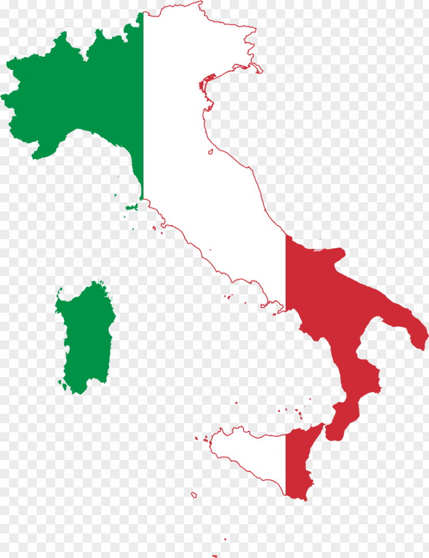 Italy Regions Of Italian Empire Vector Map PNG