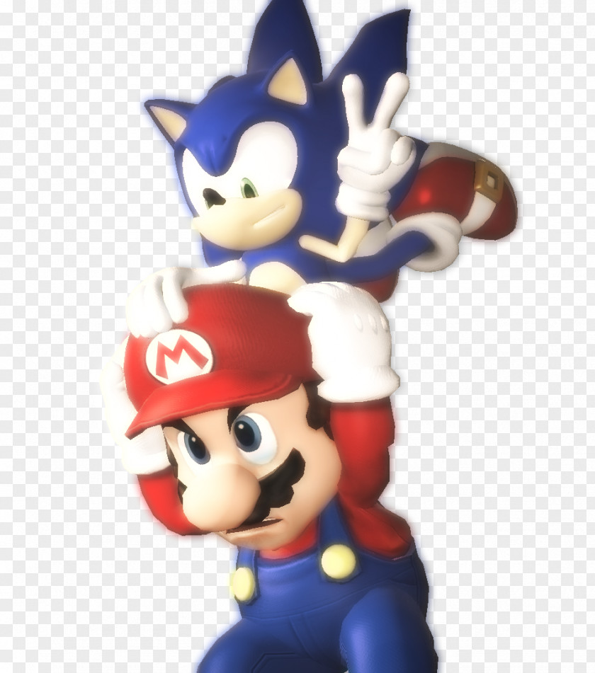Mario And Sonic Kissing Mania & At The Rio 2016 Olympic Games DeviantArt Figurine PNG