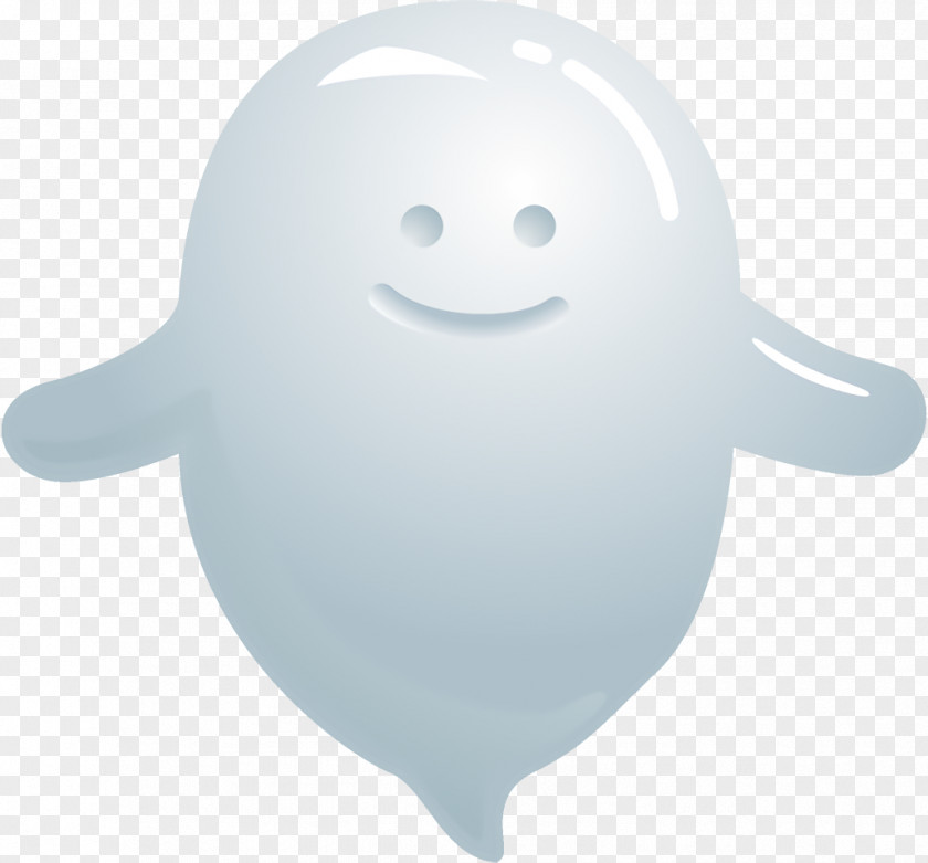 Smile Halloween Ghost PNG