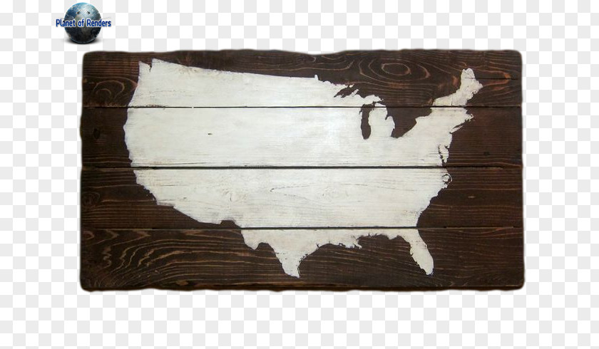 Wood Plank United States Road Map Geography Location PNG