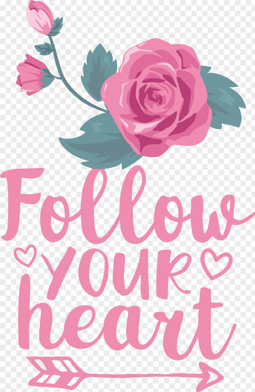 Follow Your Heart Valentines Day Valentine PNG