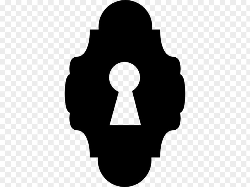 Keyhole Silhouette Vector Graphics Image PNG