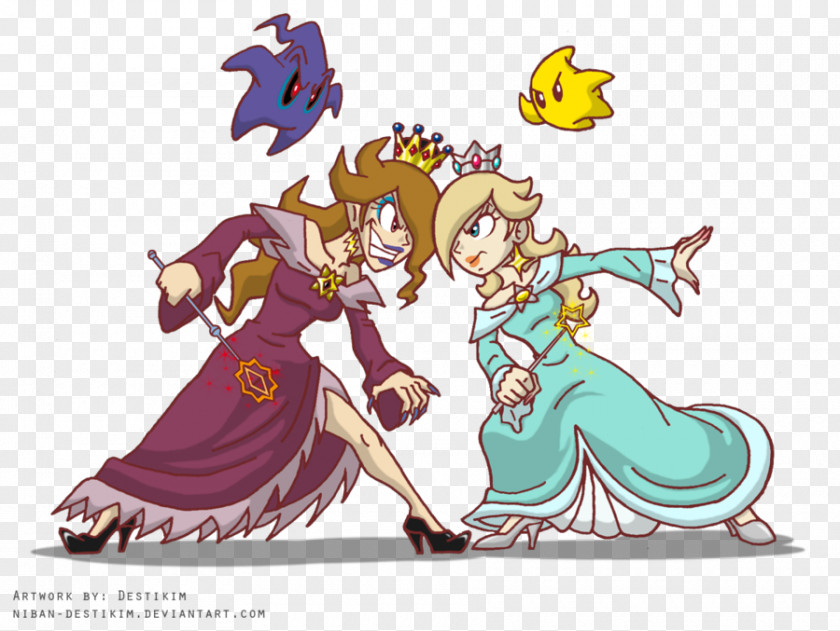 Luigi Rosalina Princess Daisy Peach Mario PNG