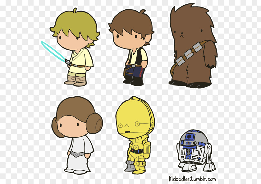 Star Wars Leia Organa Luke Skywalker Chewbacca C-3PO Mos Eisley Cantina PNG