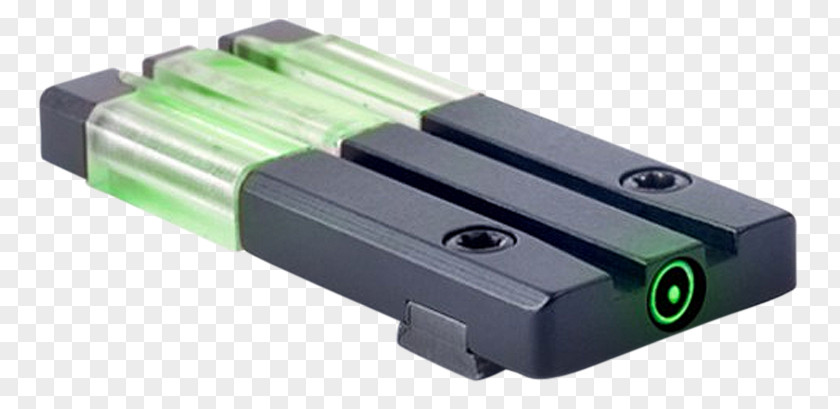 Tactical Fiber Optic Connectors MEPROLIGHT LTD Fiber-Tritium Bullseye Circle-Dot Pistol Sight (Glock/Rear/Green) MAKO GROUP Ft H,K Vp9 Grn PNG
