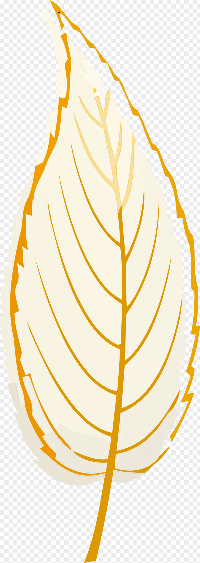 Autumn Leaf Yellow PNG